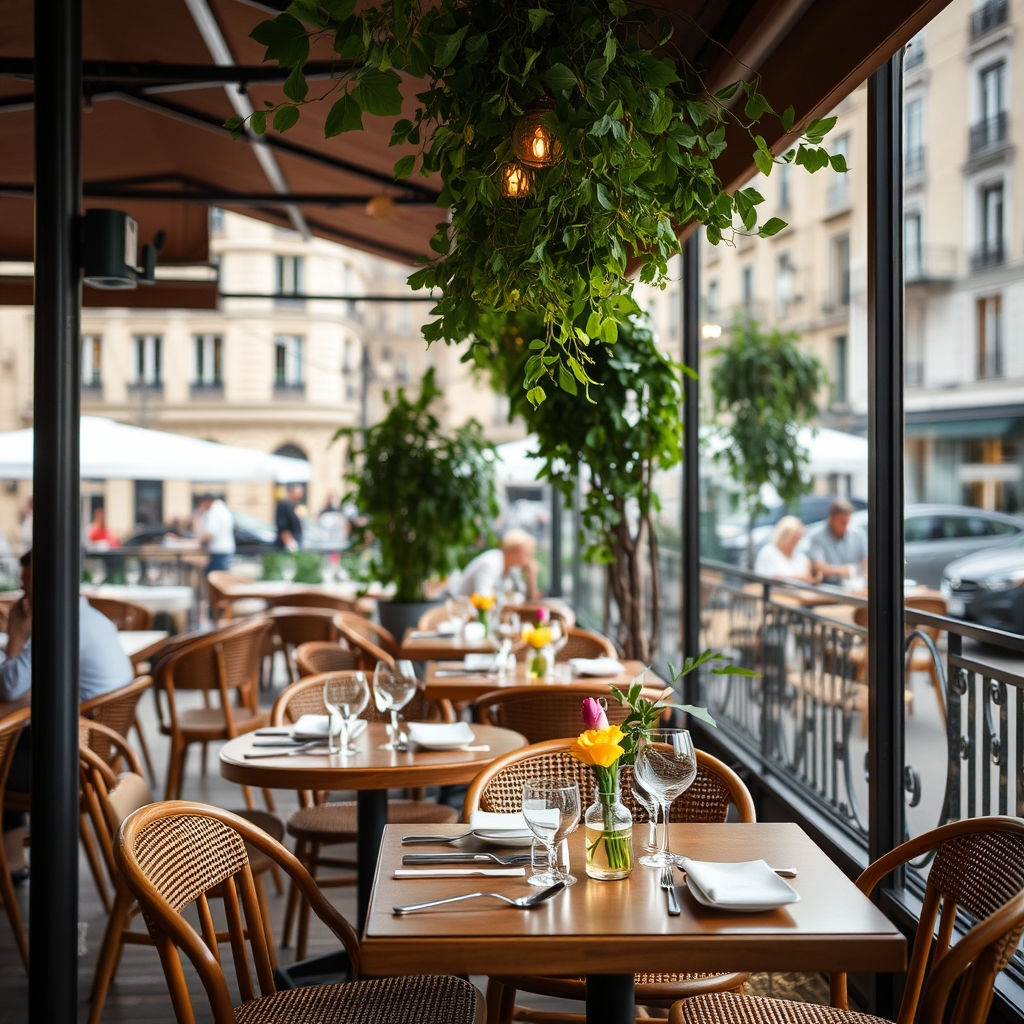 Les Meilleurs Restaurants avec Terrasse pour le Déjeuner — Restaurants avec terrasse dans le 19e