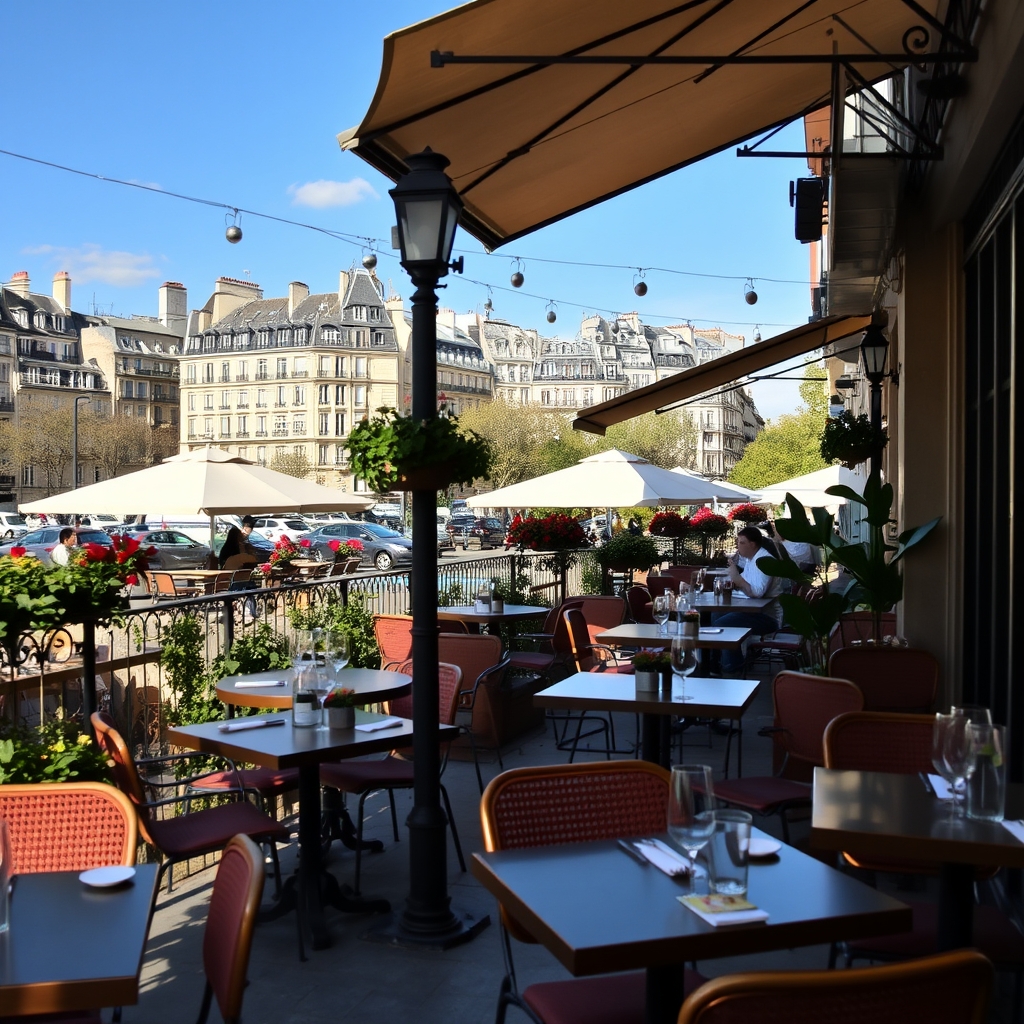 Les Restaurants avec Terrasse les Plus Originaux — Restaurants avec terrasse dans le 19e