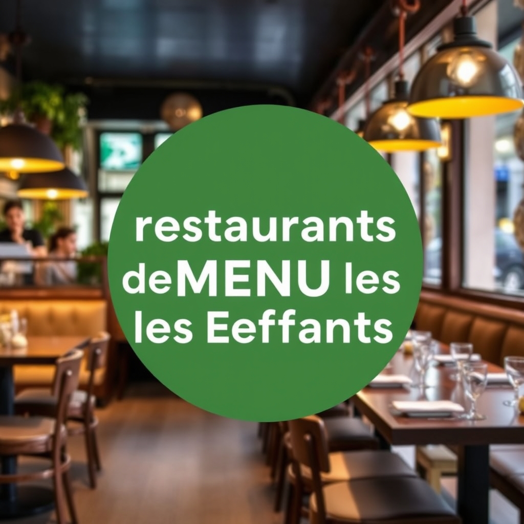 Les Restaurants avec des Menus pour les Enfants — Meilleurs restaurants pour les enfants à Paris 19e
