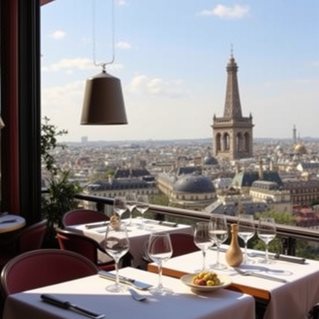 Photo : Restaurants avec vue sur la ville dans le 19e : notre sélection 2026